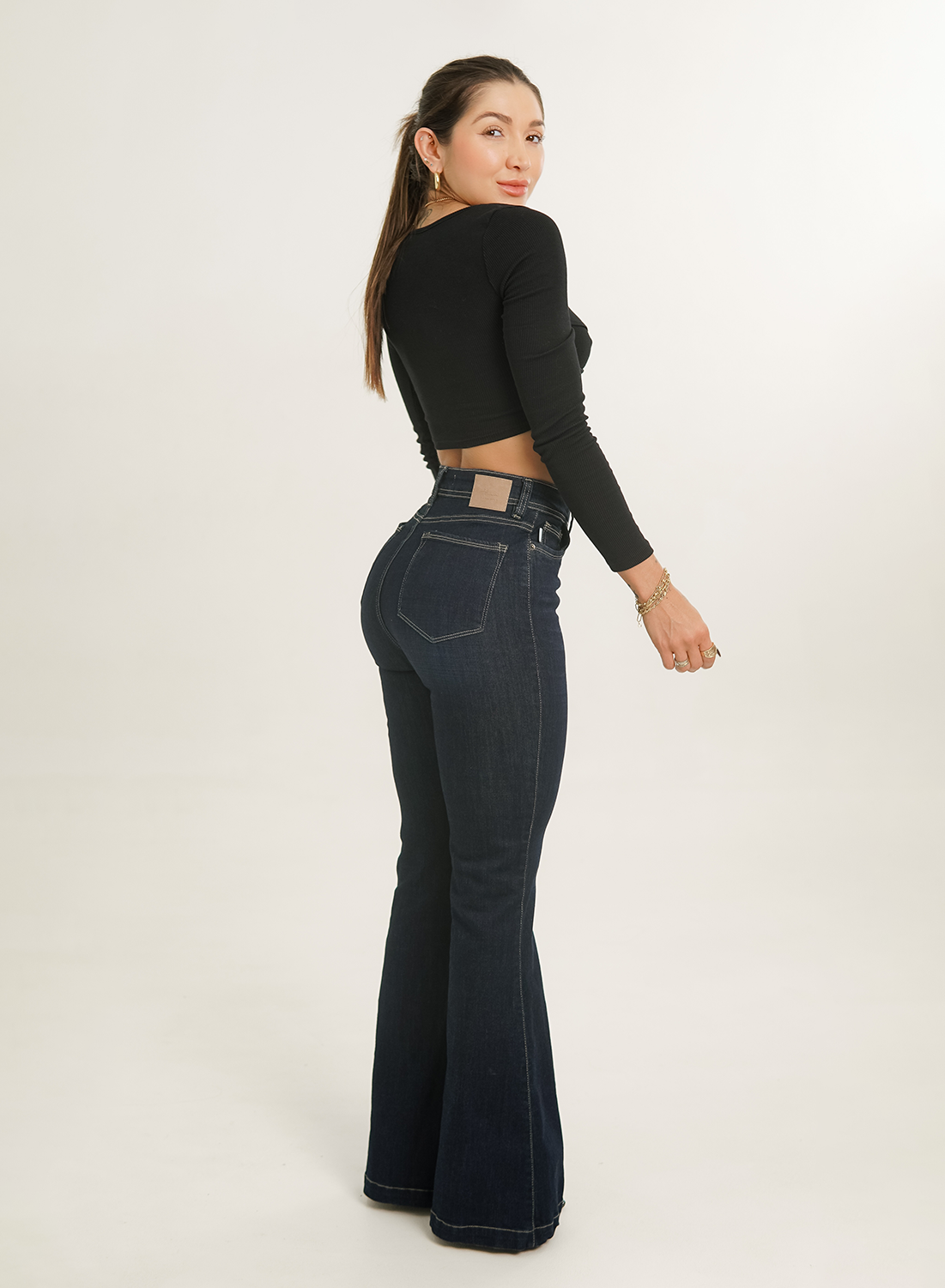 Women's High Rise Bootcut Jeans