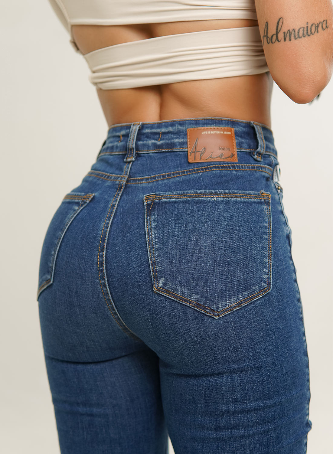 Women's High Rise Bootcut Jeans