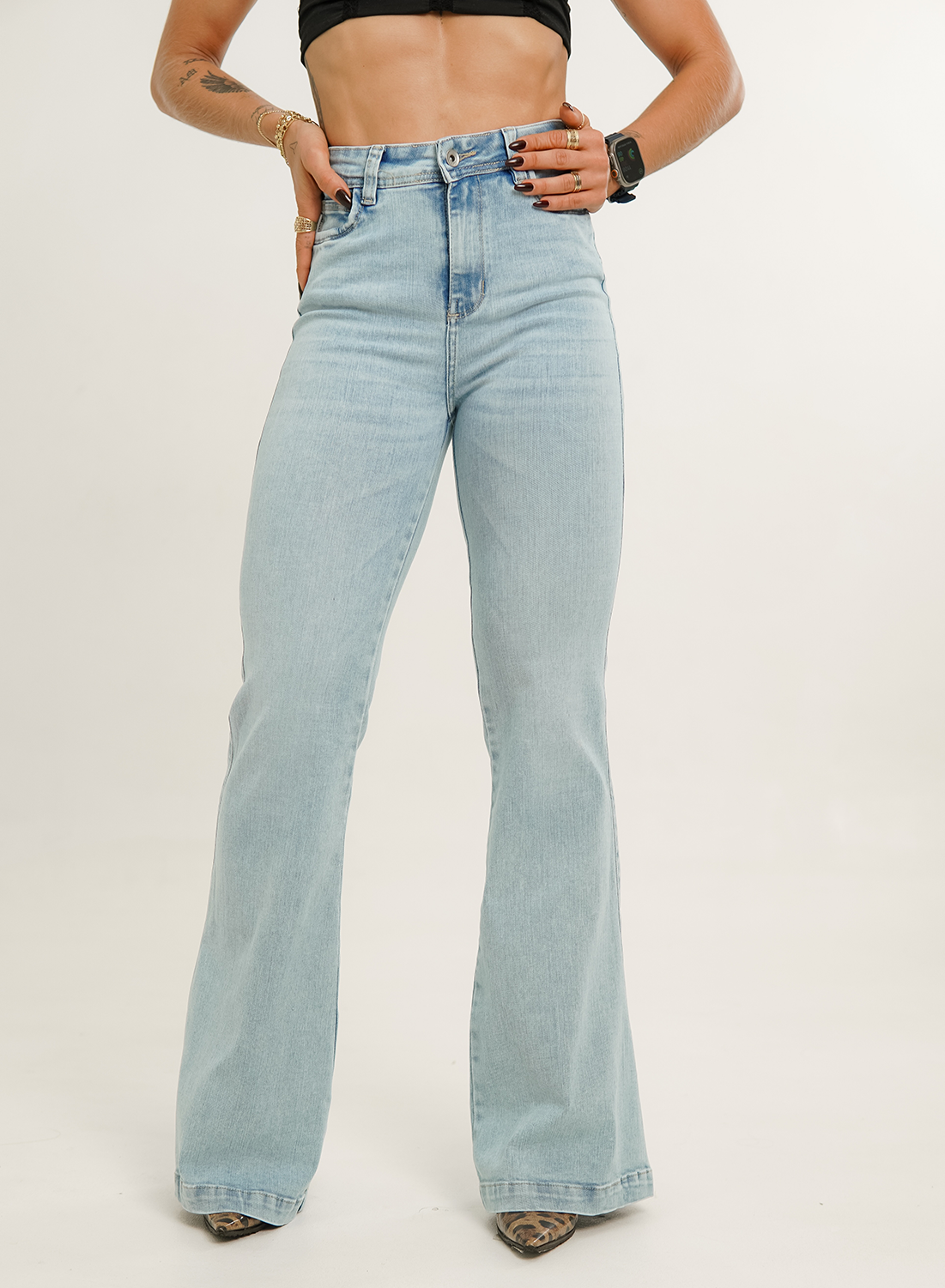 Women's High Rise Bootcut Jeans