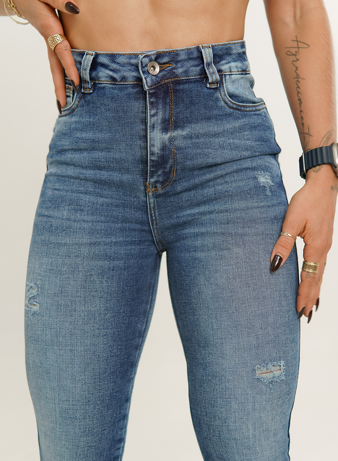Women's High Rise Skinny Jeans