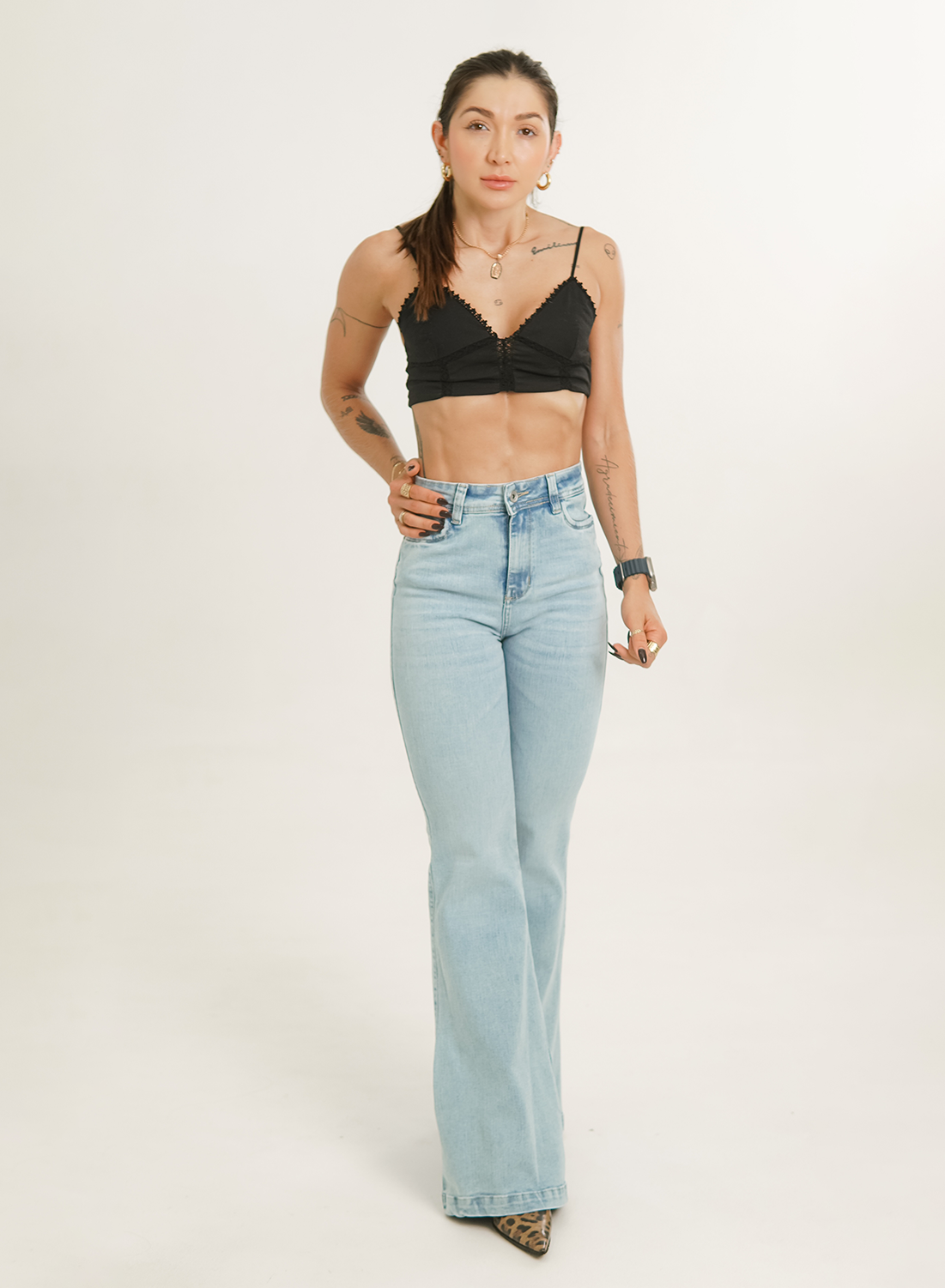 Women's High Rise Bootcut Jeans