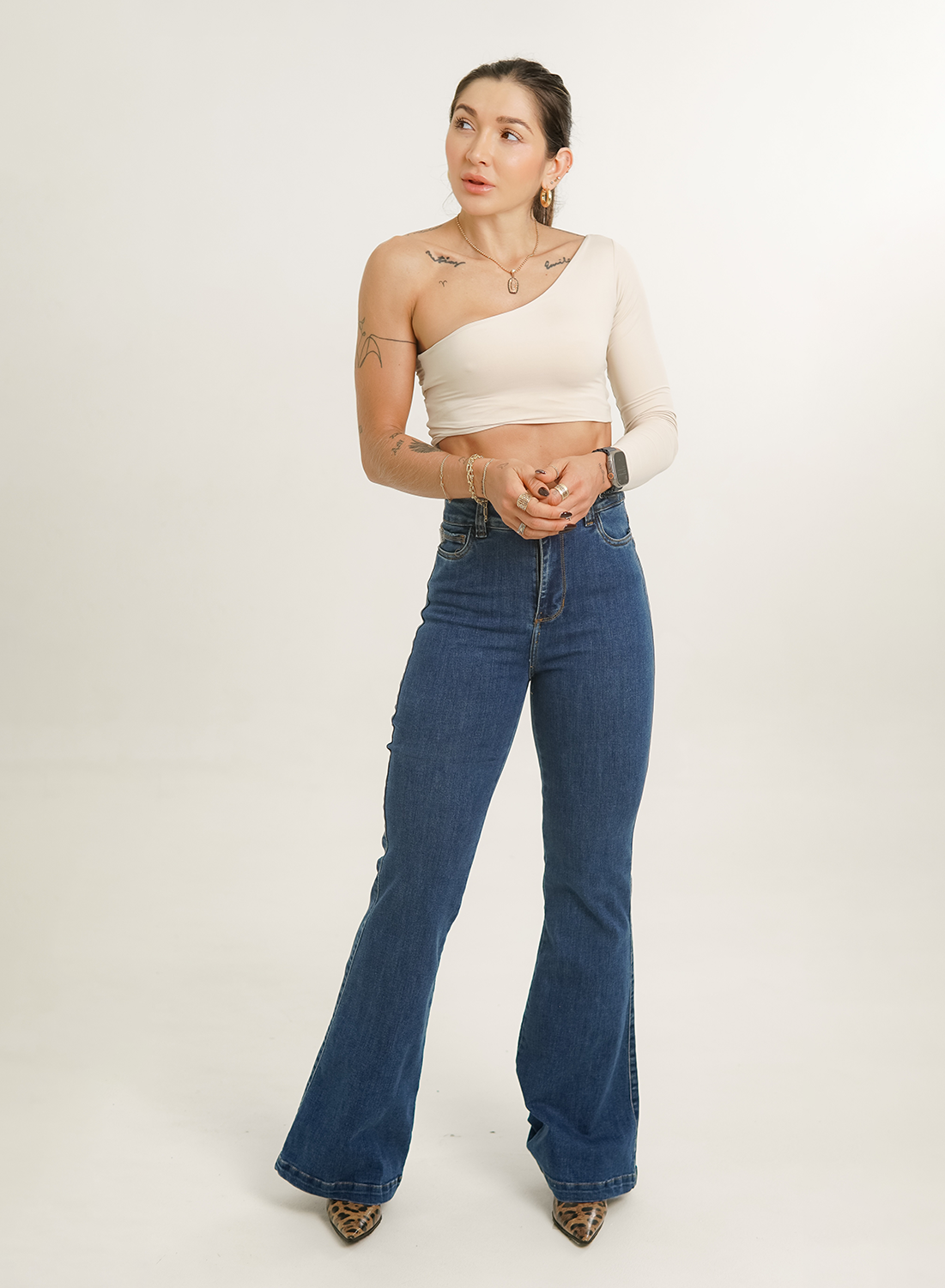 Women's High Rise Bootcut Jeans