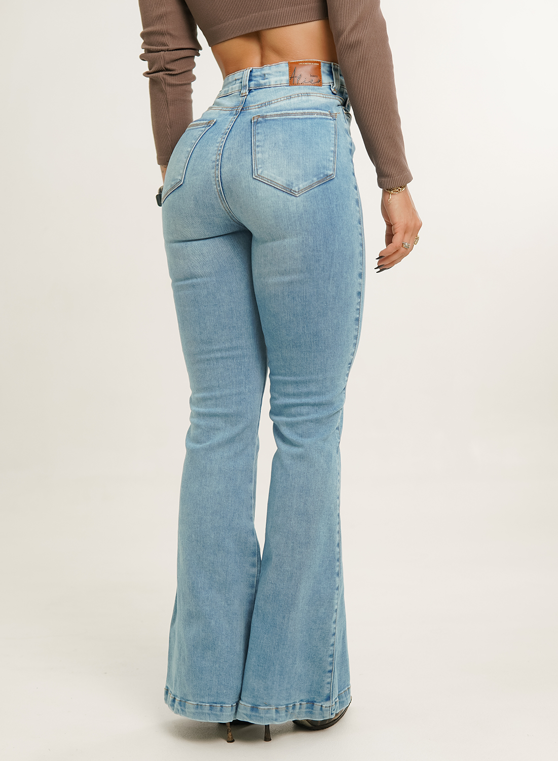 Women's High Rise Bootcut Jeans