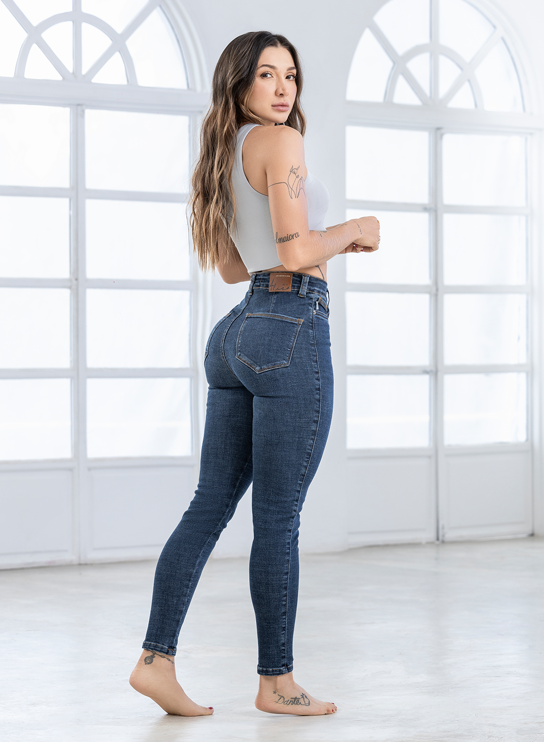 Women's High Rise Skinny Jeans