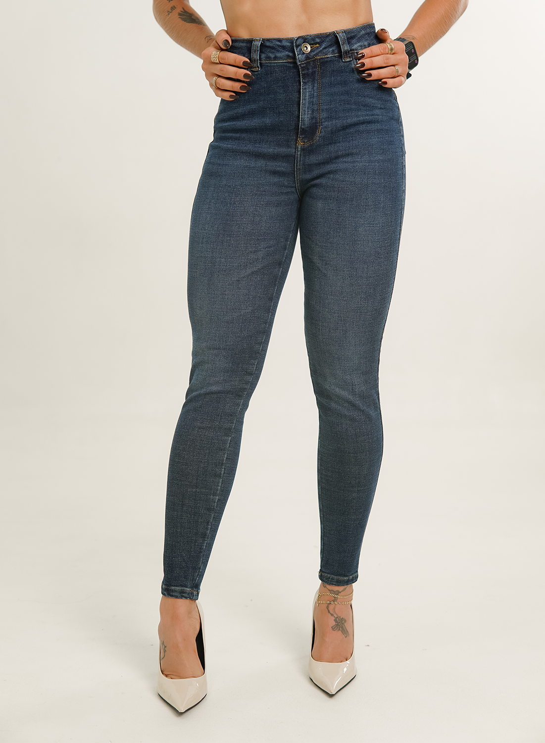 Women's High Rise Skinny Jeans