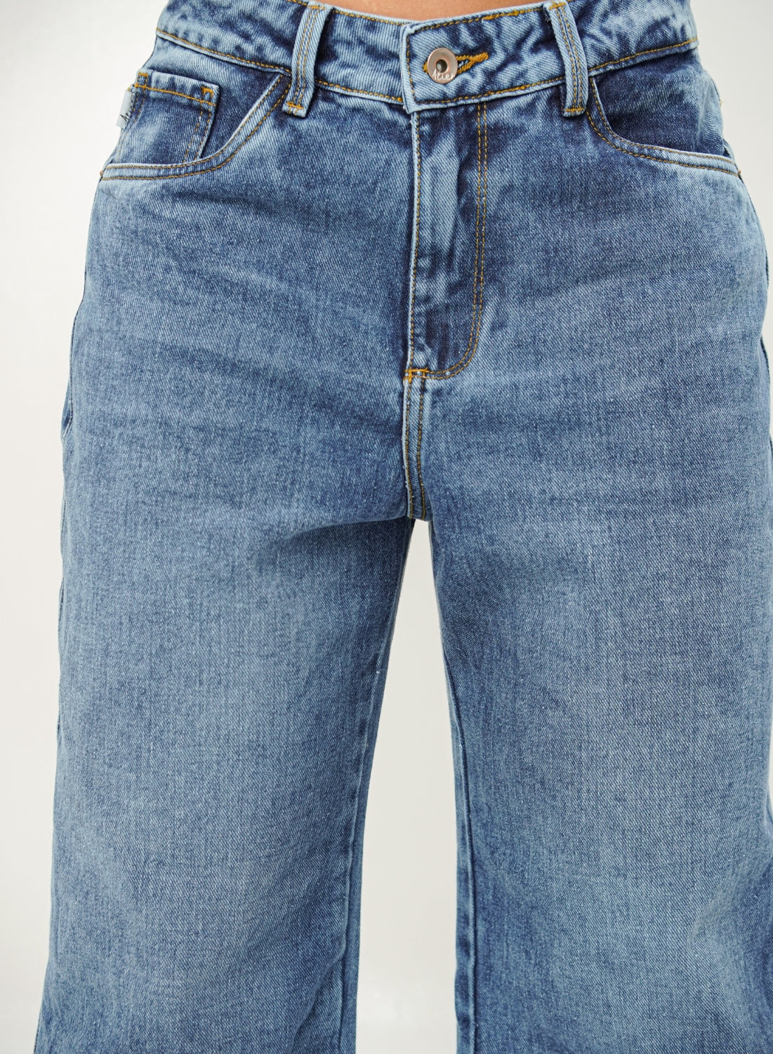 Women's Low Rise Wide Leg  ALIEN Jeans
