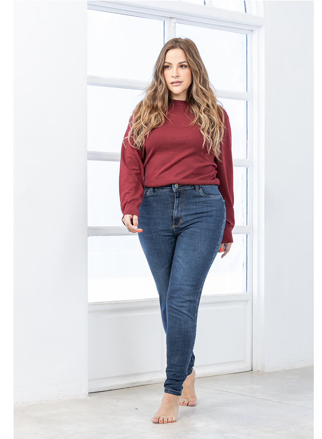 Fiji - Women's High Rise Skinny Jeans