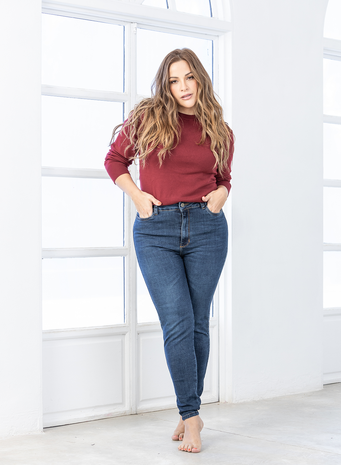 Fiji - Women's High Rise Skinny Jeans