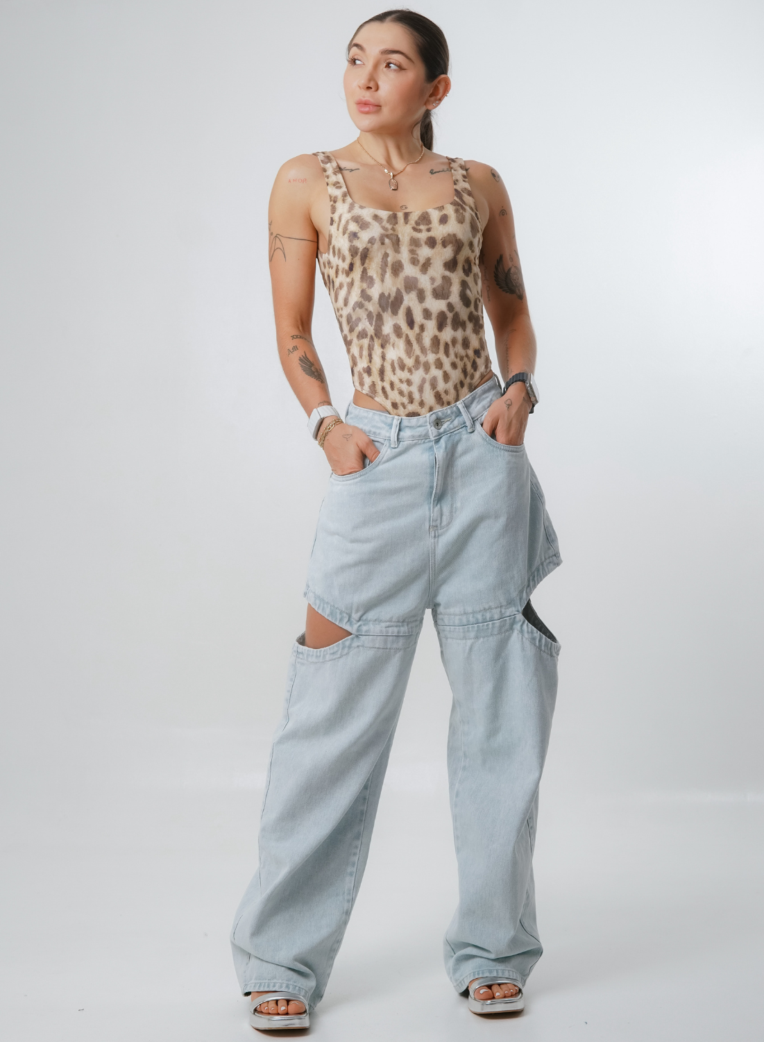 Women's Low Waist Barrel Jeans