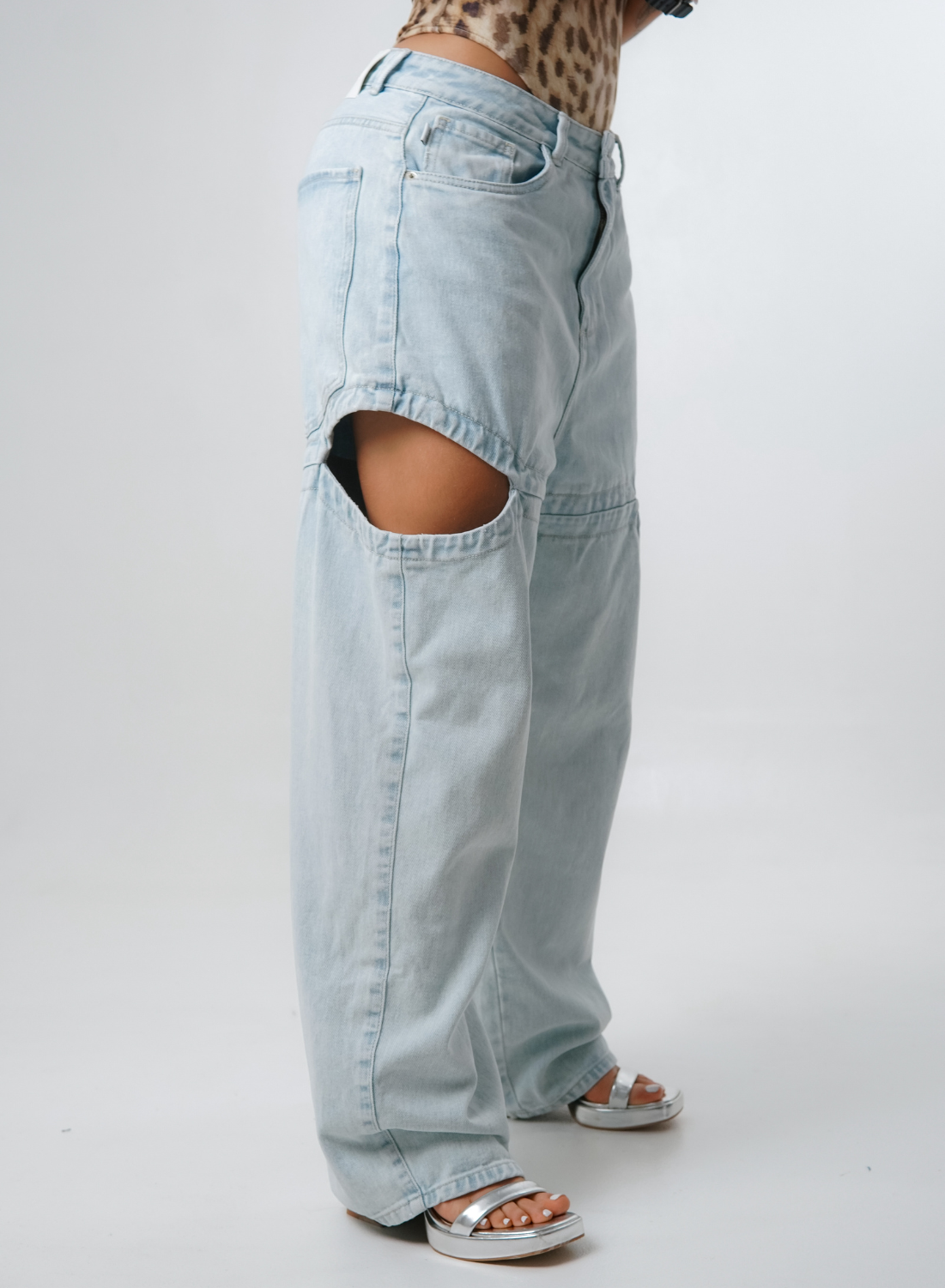 Women's Low Waist Barrel Jeans