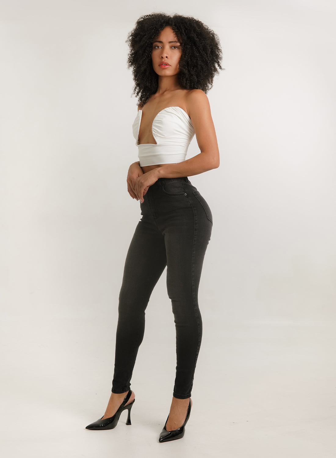 Women's High Rise Skinny Jeans