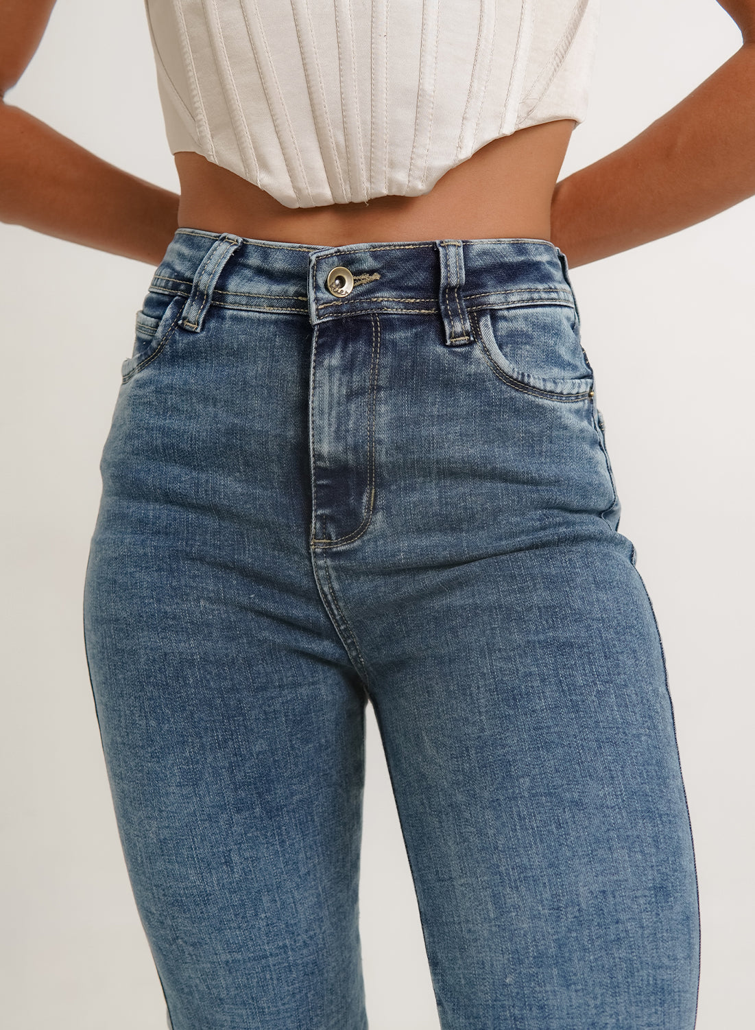 Women's High Rise Bootcut Jeans