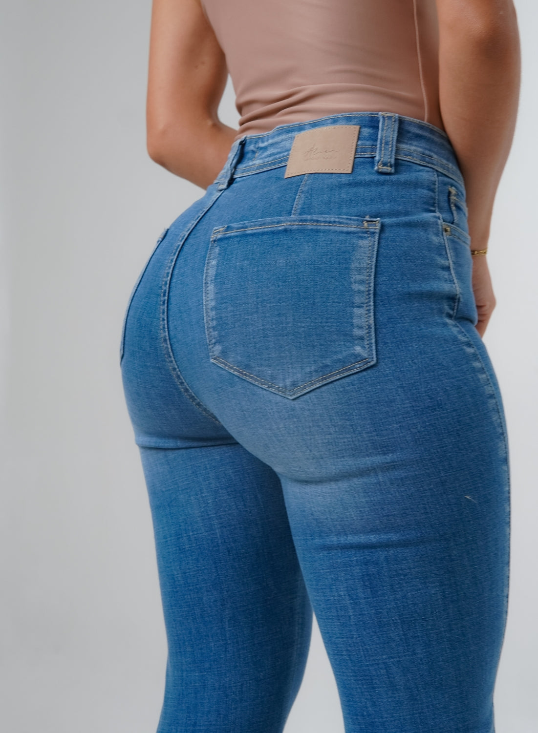 Women's High Rise Skinny Alien Jeans
