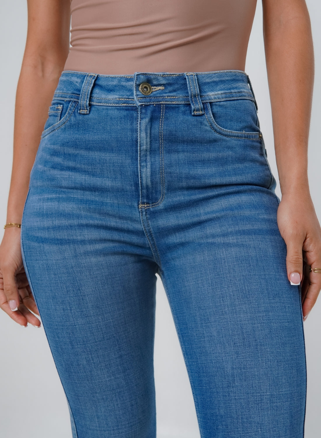 Women's High Rise Skinny Alien Jeans
