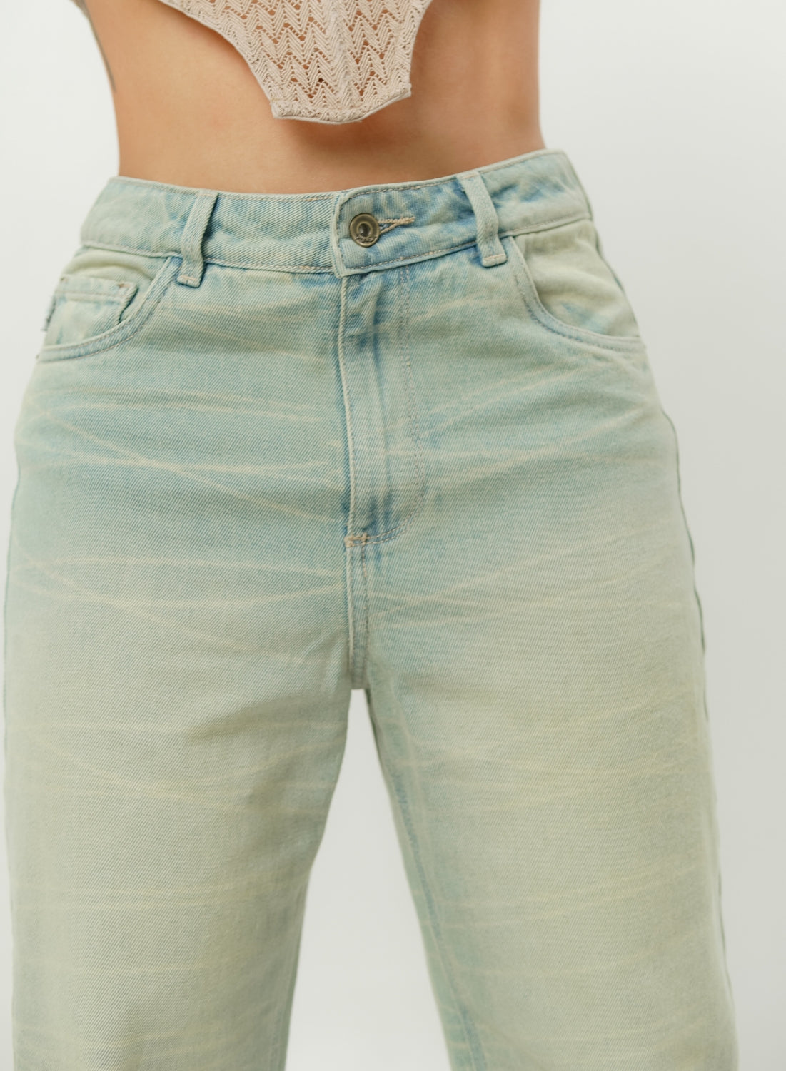 Women's Low Rise Boyfriend Alien Jeans