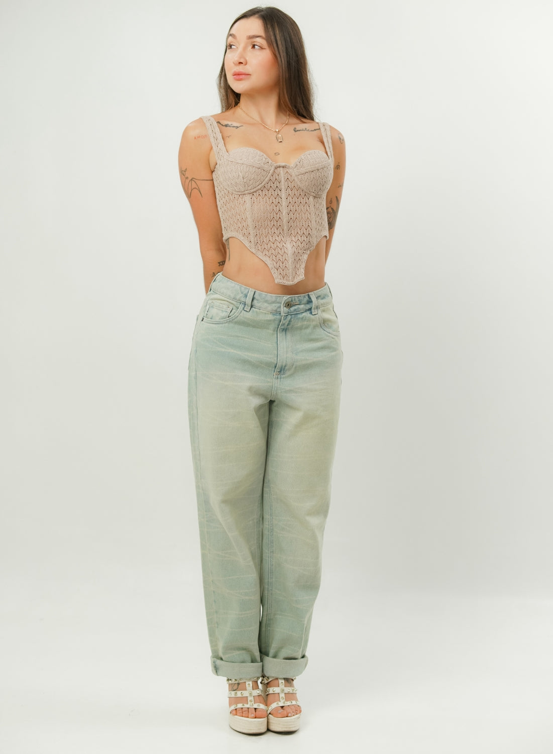 Women's Low Rise Boyfriend Alien Jeans