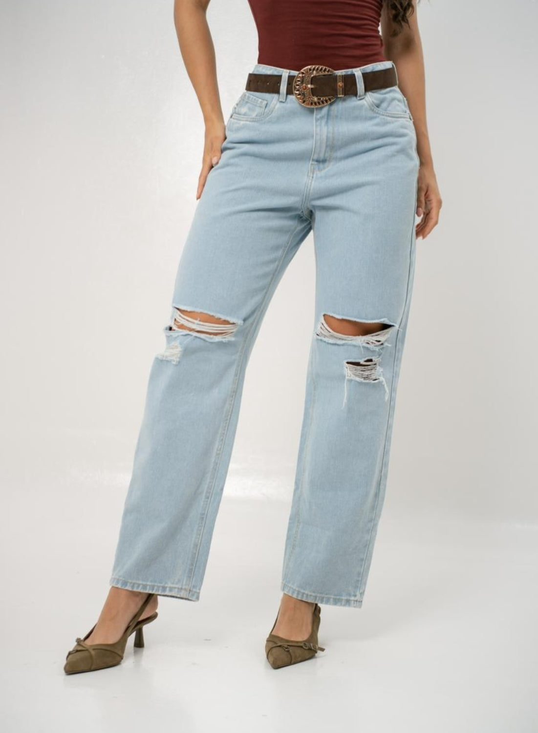 Women's Low Rise Boyfriend Jeans alien jeans