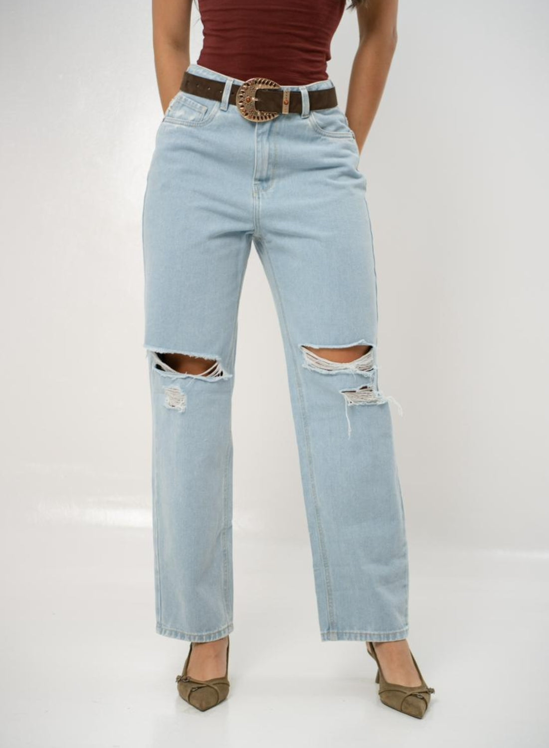 Women's Low Rise Boyfriend Jeans alien jeans