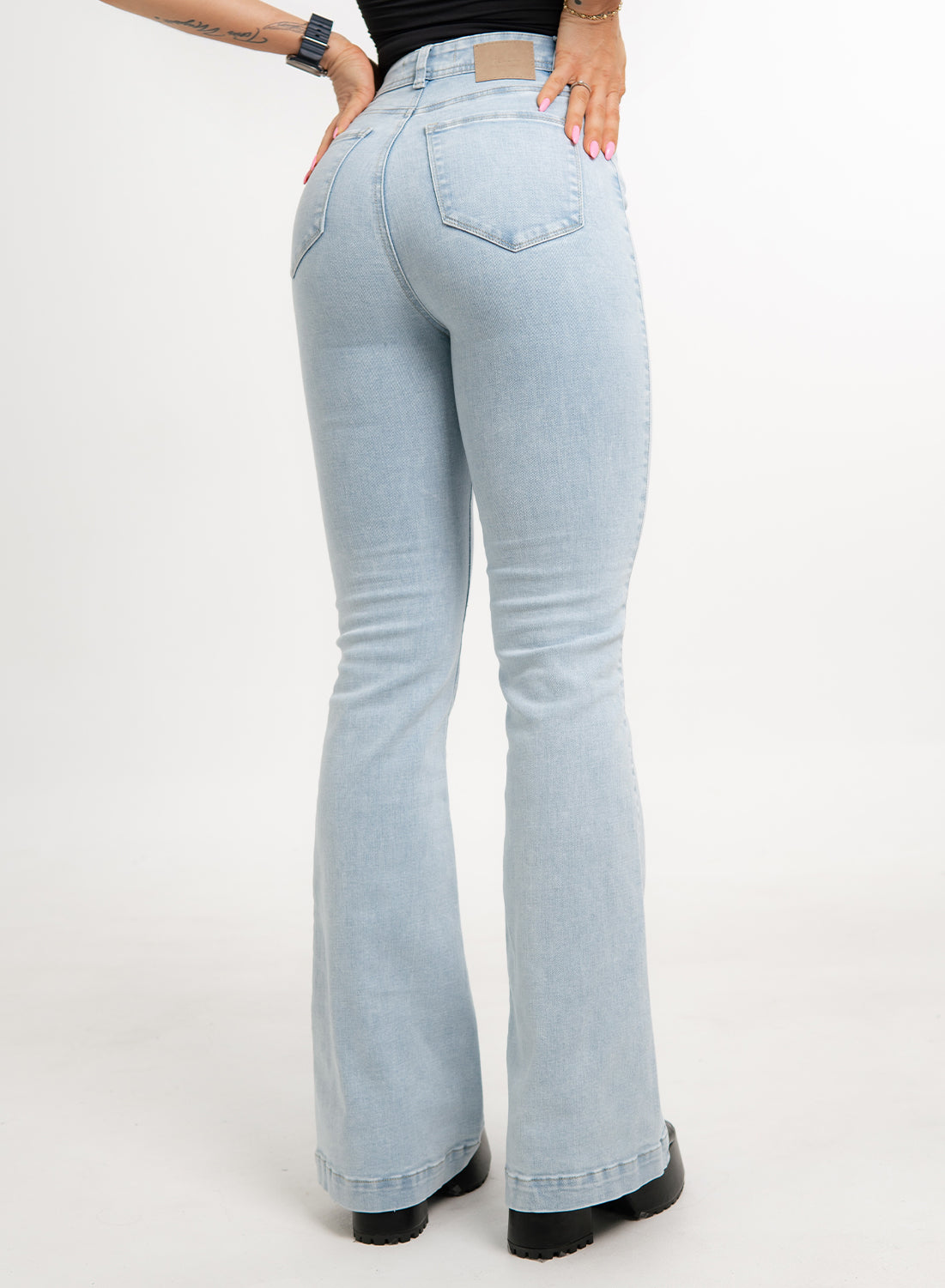 High Rise Bootcut Jeans