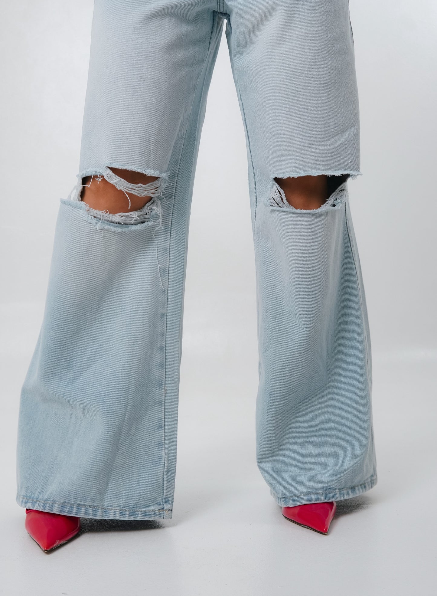 Women's Low Rise Wide Leg Alien Jeans