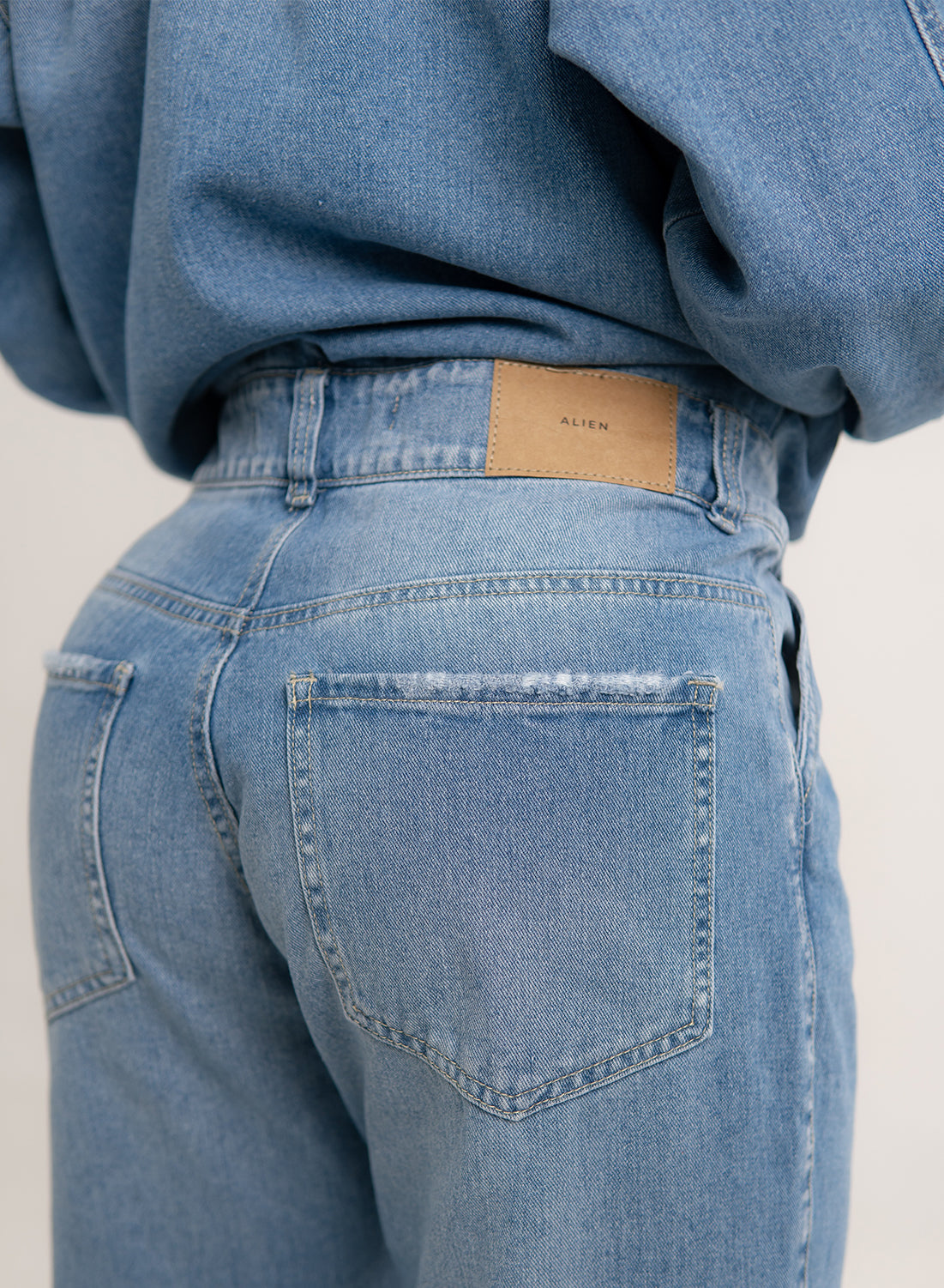 DENIM JUMPSUIT