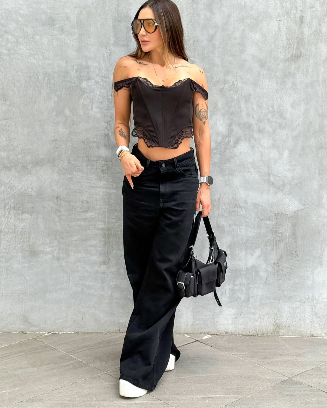ALIEN BLACK JEANS WOMENS