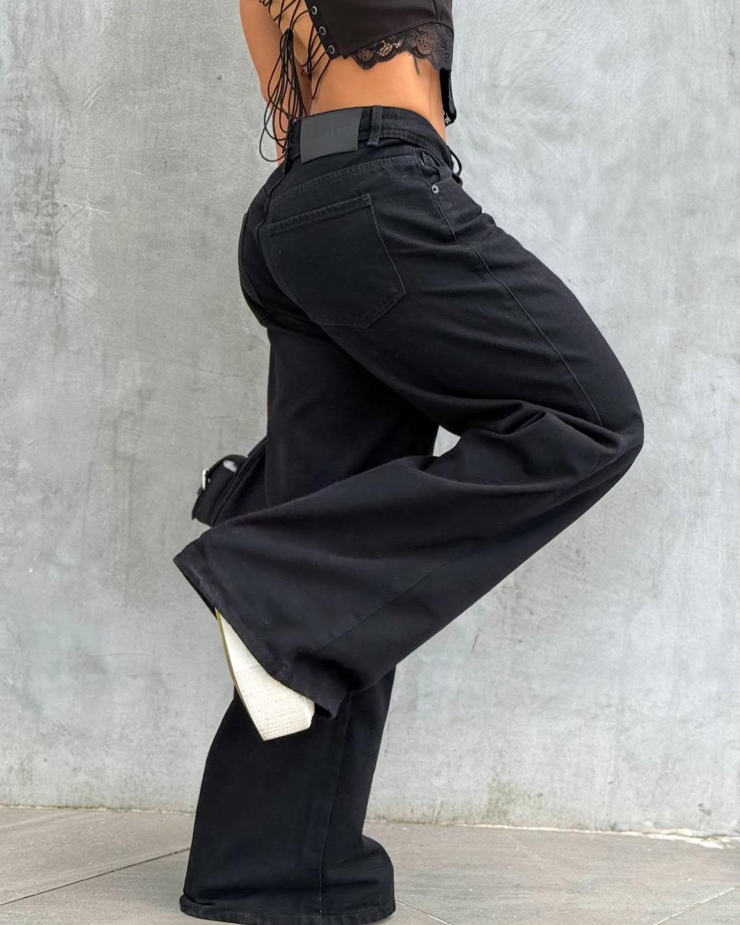 ALIEN BLACK JEANS WOMENS