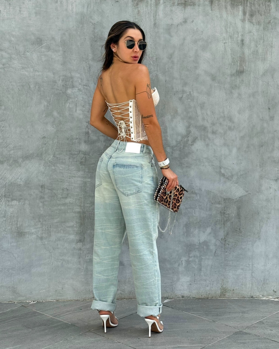ALIEN BOYFRIEND JEANS LIGHT BLUE