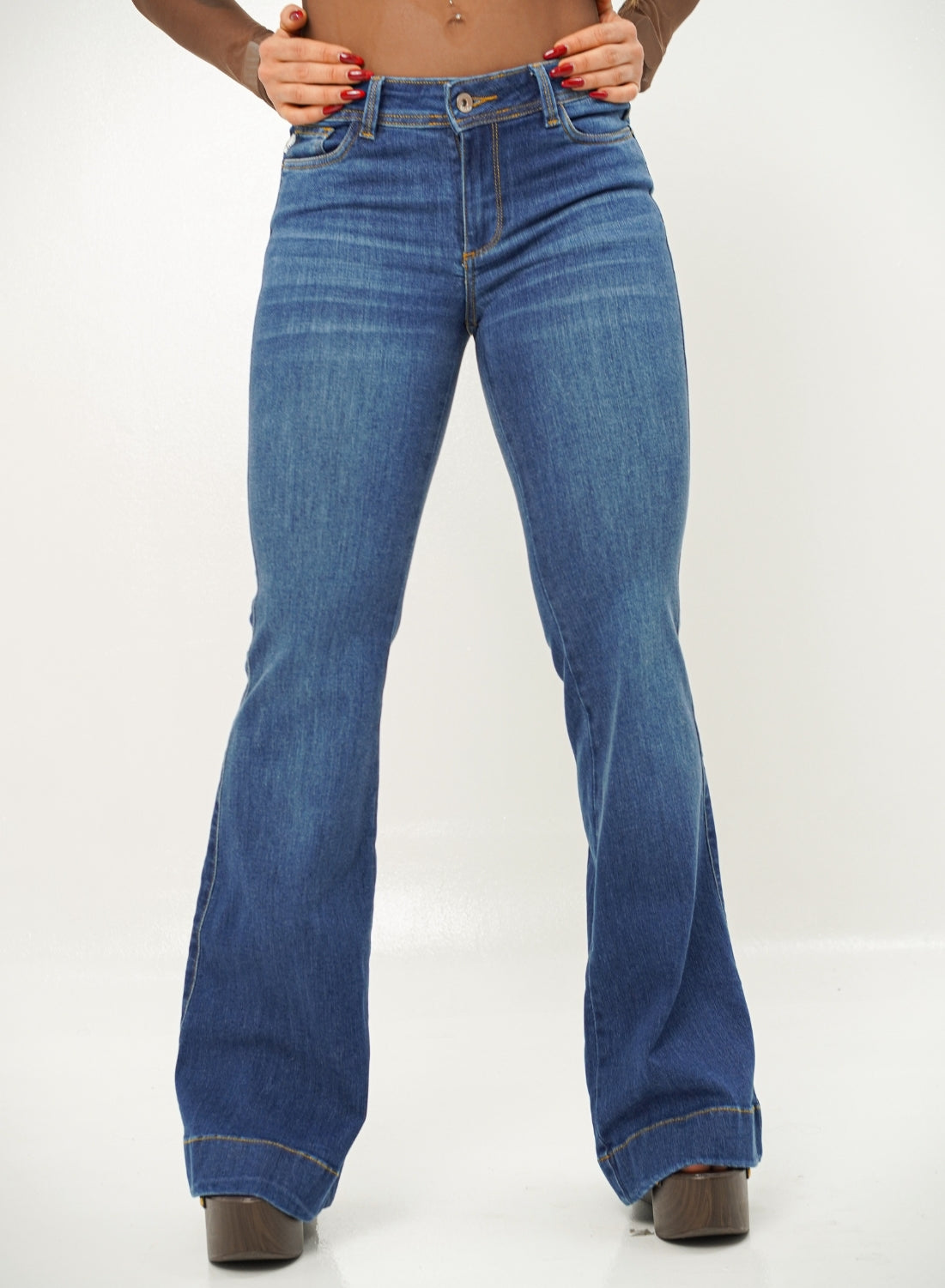 Women's Low Rise Bootcut Jeans