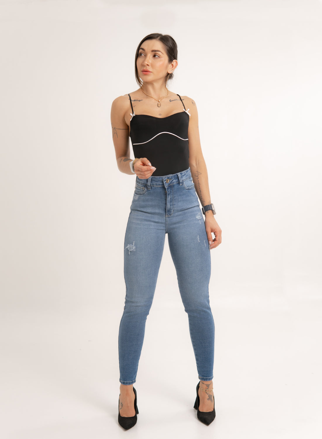 Women's High Rise Skinny Jeans