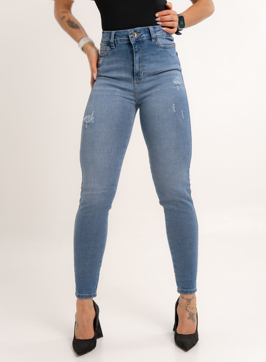 Women's High Rise Skinny Jeans