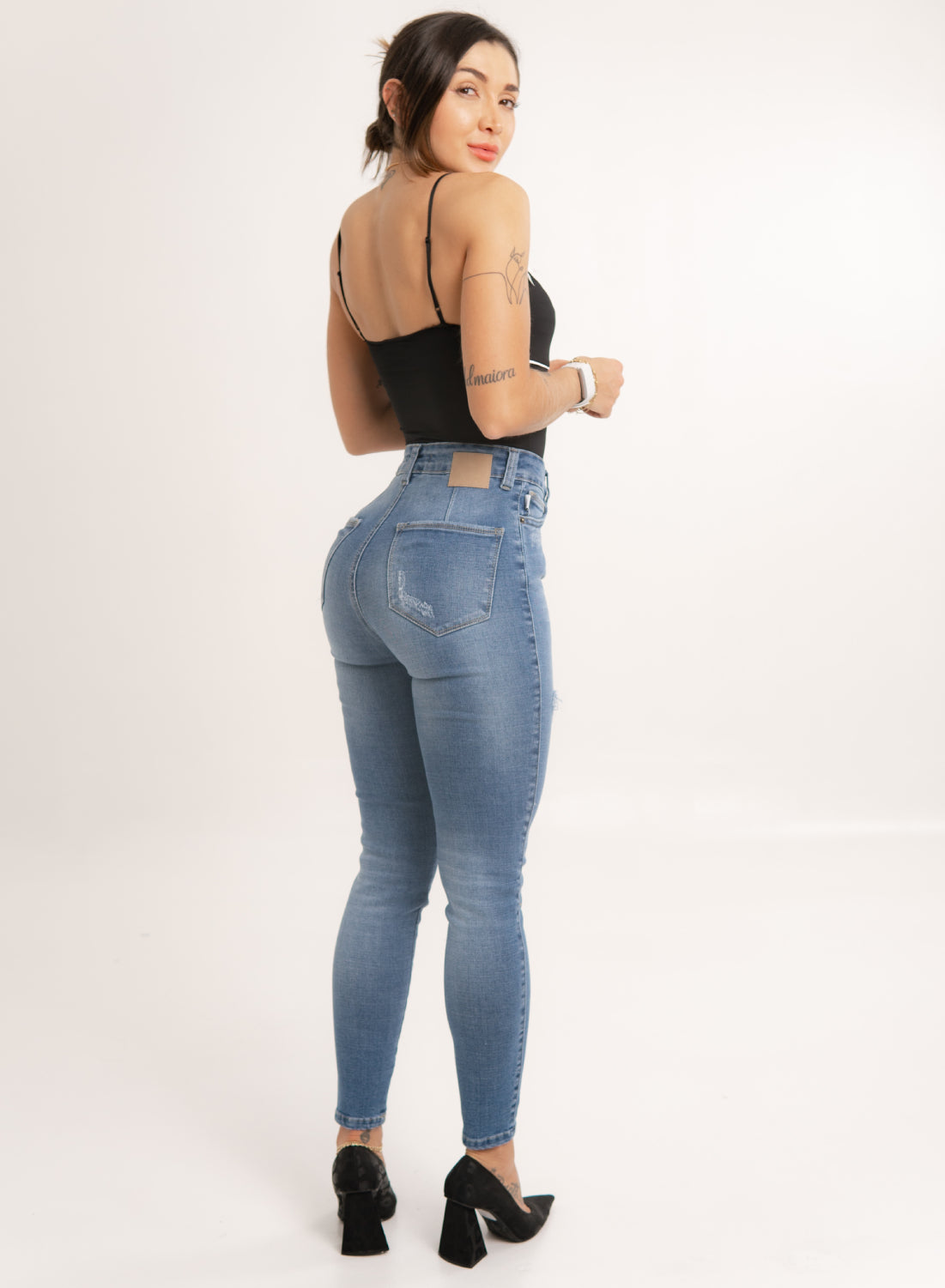 Women's High Rise Skinny Jeans