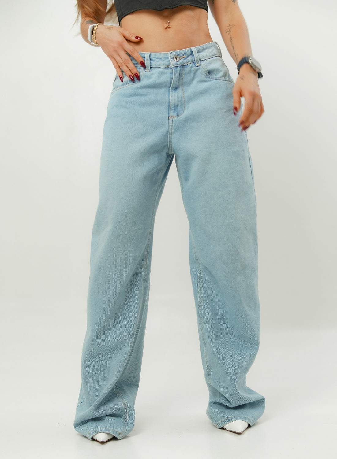 Women's Low Rise Flare Jeans