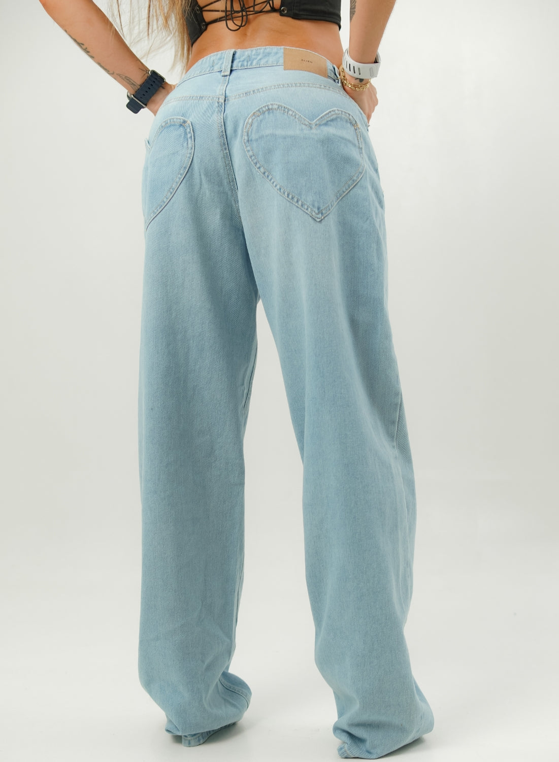 Women's Low Rise Flare Jeans