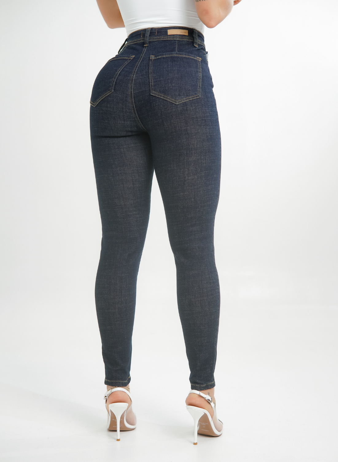 Women's High Rise Skinny Jeans Alien  summer