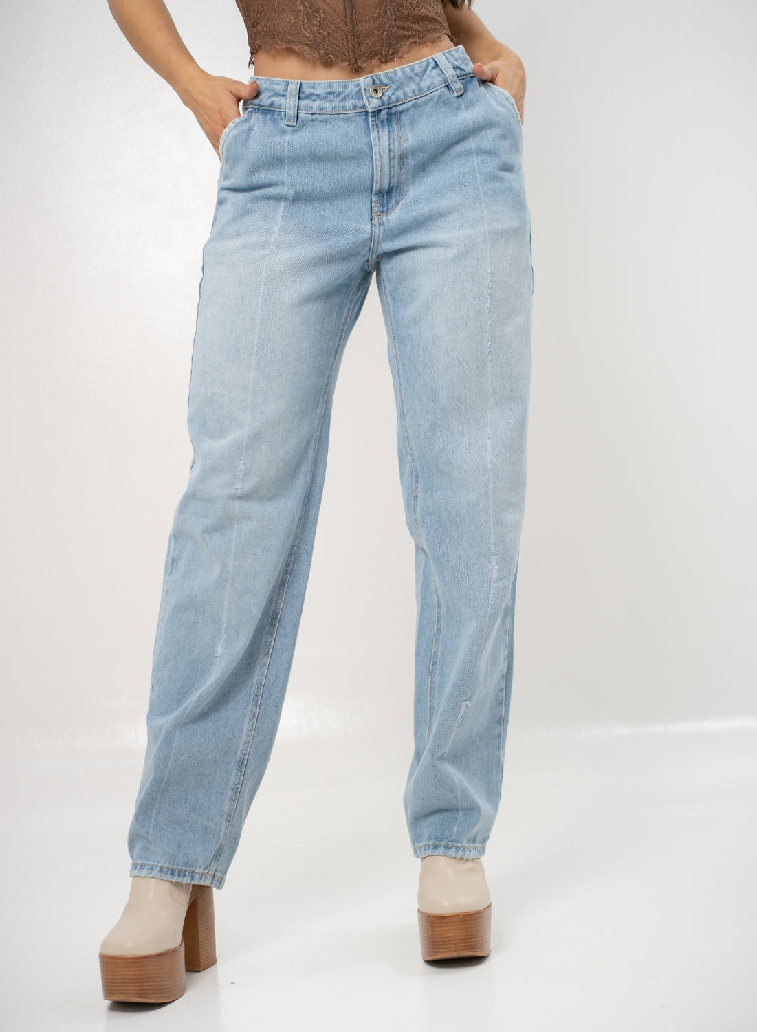 Women's Low Rise Straight (Tailored) Jeans