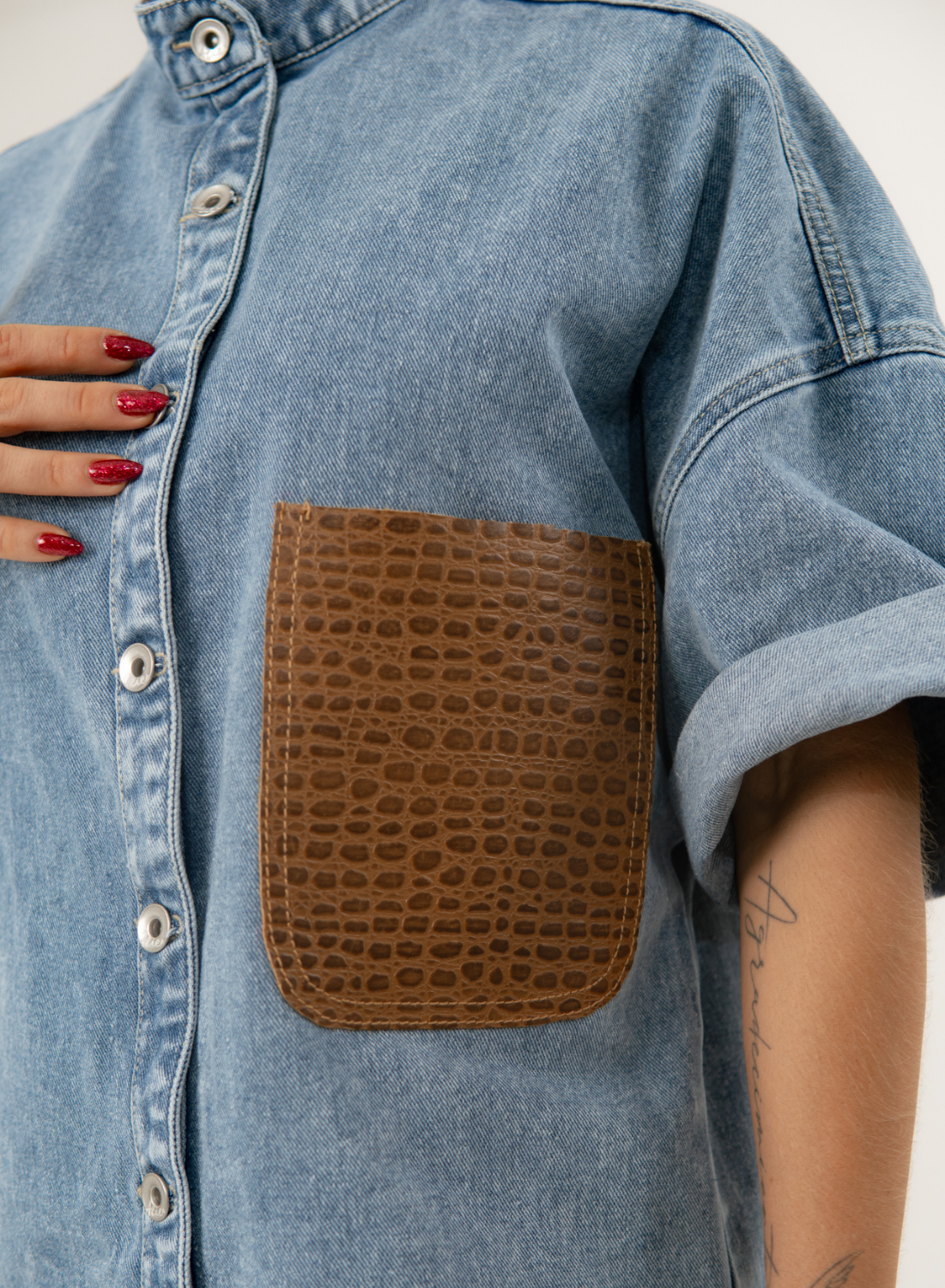 Women's Denim Mini Dress