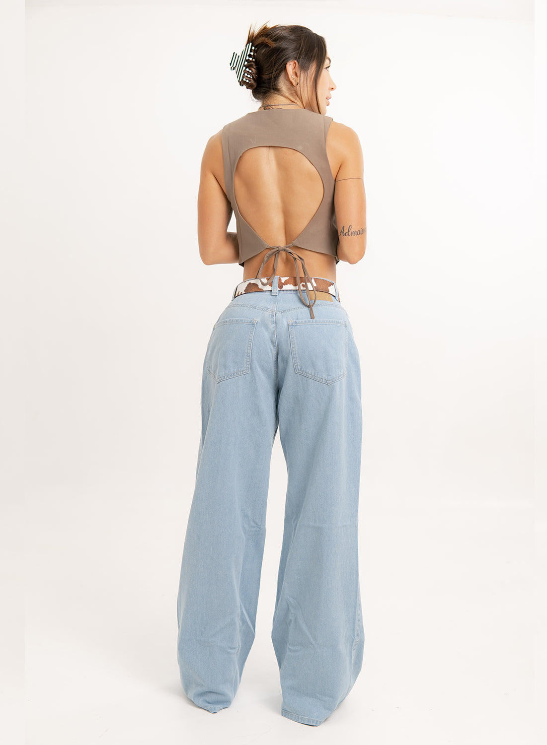 BAGGY WDE LEG JEANS
