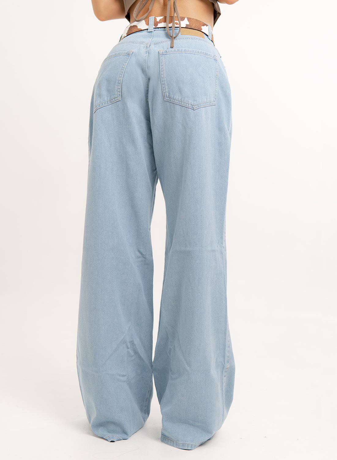 BAGGY WDE LEG JEANS