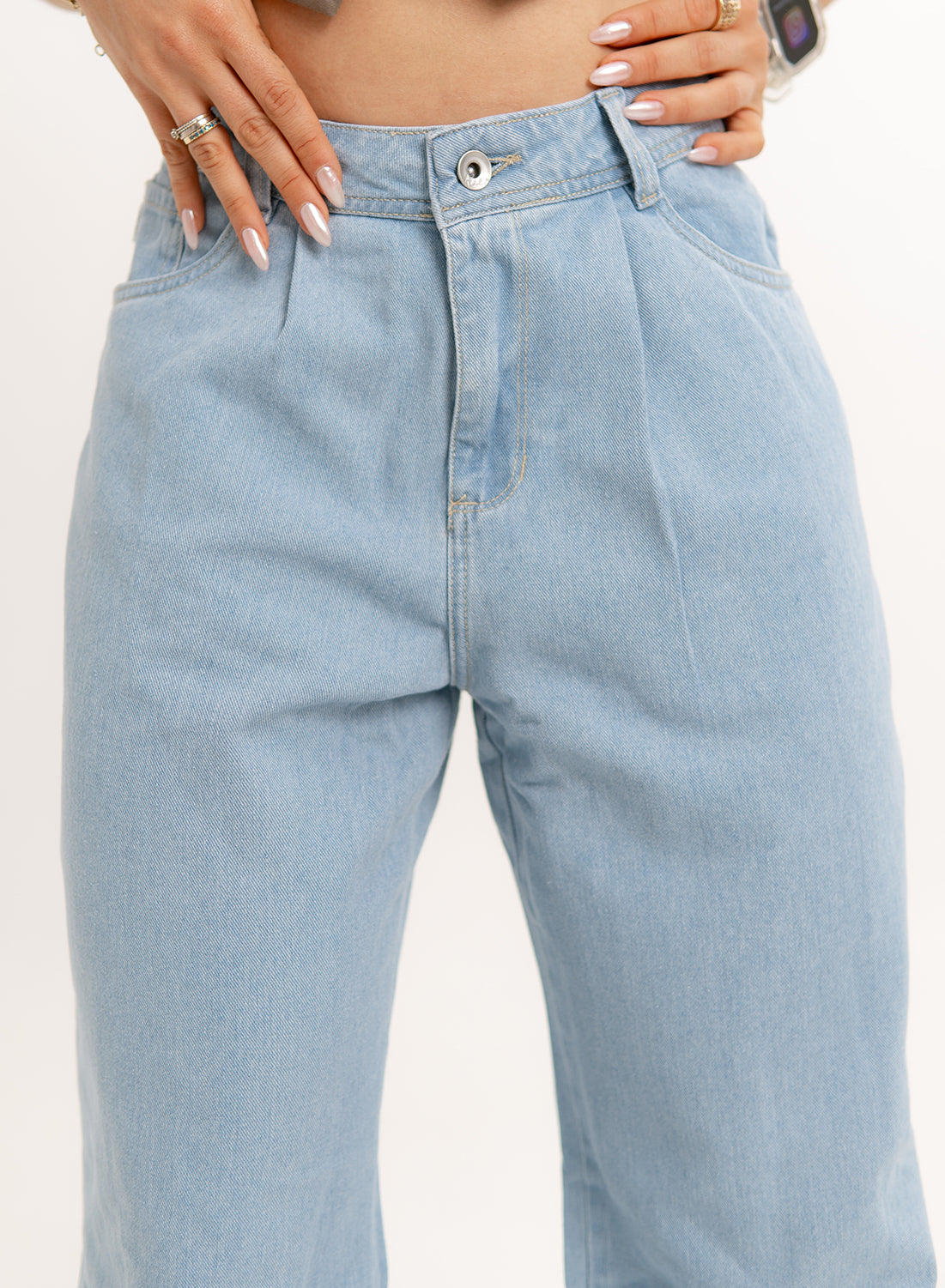 BAGGY WDE LEG JEANS