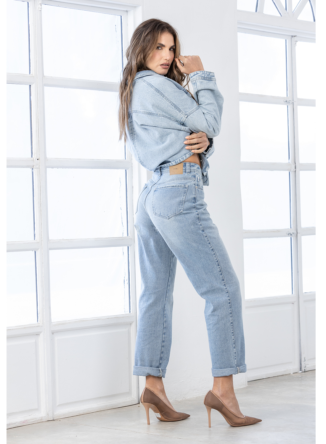 Carl - Women's Oversized Denim Jacket