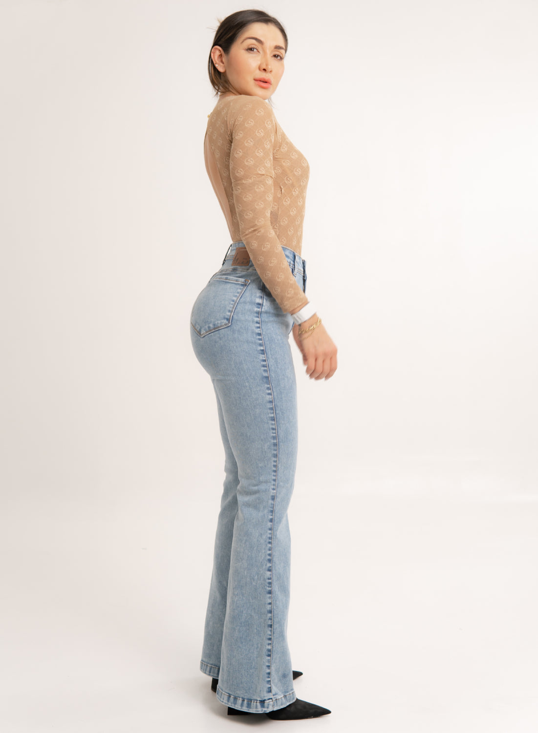Women's High Rise Bootcut Jeans