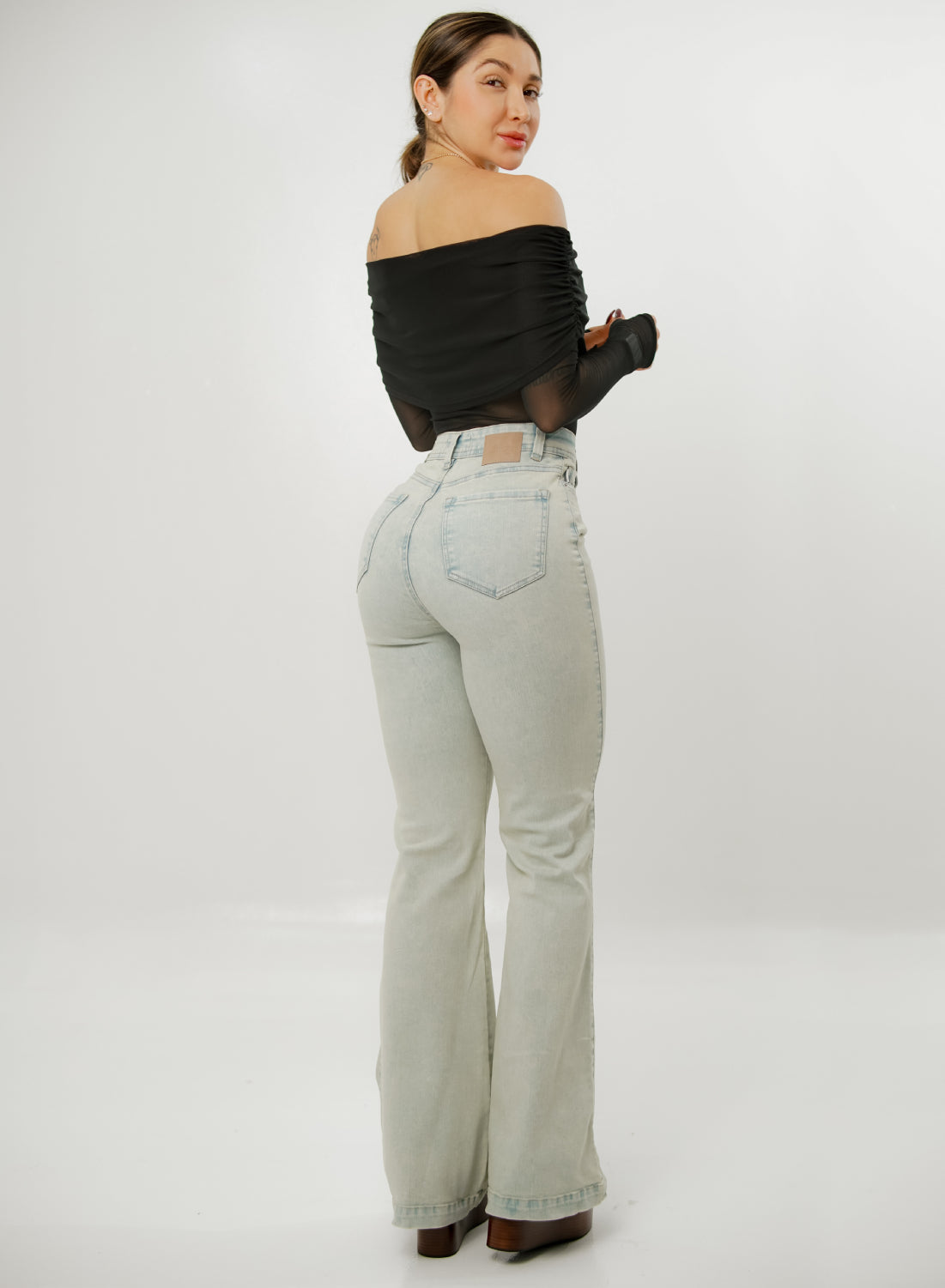 Women's High Rise Bootcut Jeans