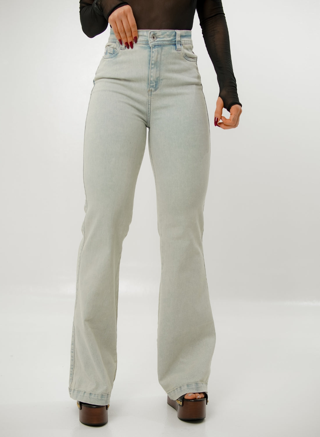 Women's High Rise Bootcut Jeans