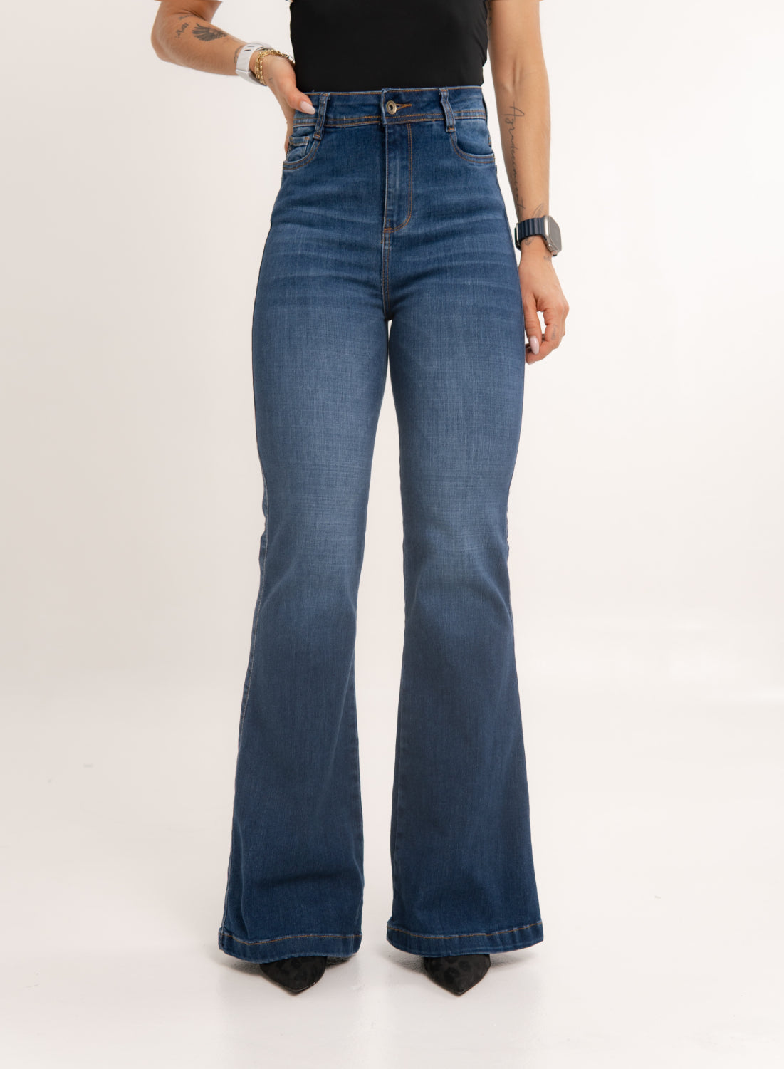 Women's High Rise Bootcut Jeans