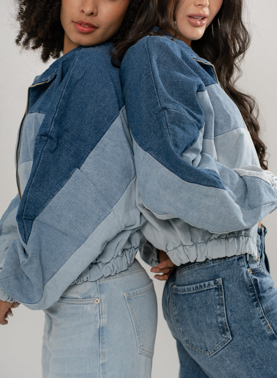 Sixty - Women's Bomber Denim Jacket