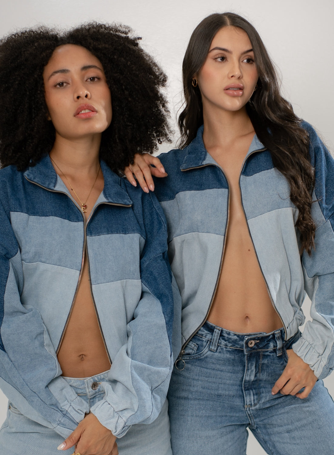 Sixty - Women's Bomber Denim Jacket