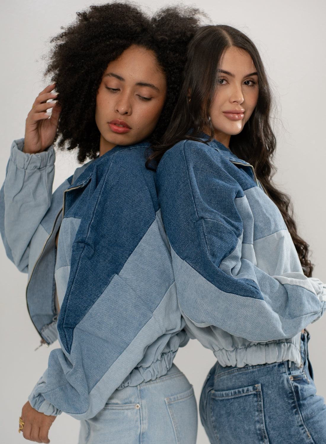Sixty - Women's Bomber Denim Jacket