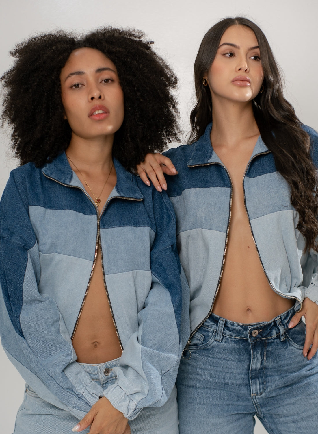 Sixty - Women's Bomber Denim Jacket