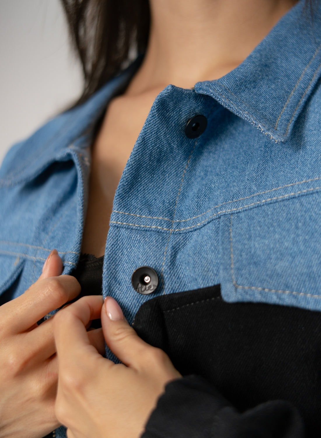Soho - Women's Bomber Denim Jacket